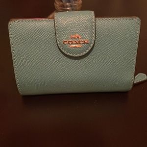 Coach Wallet with coin zipper